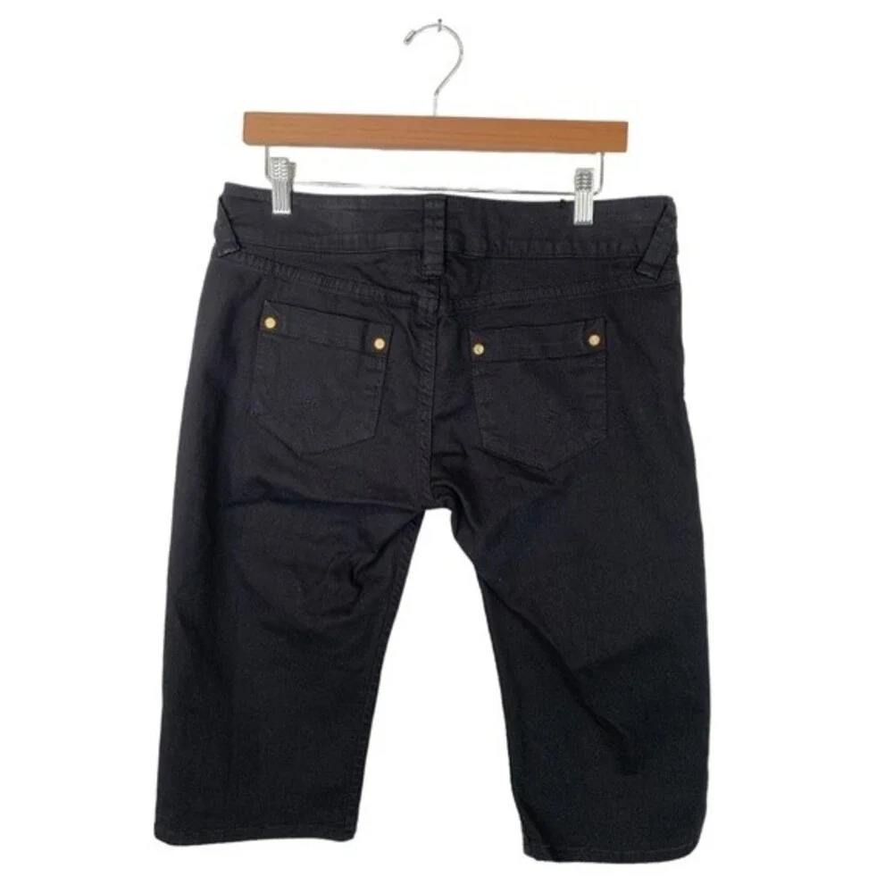 NWOT Favorite‎ Daughter | Long Slim Black Denim Shorts 30